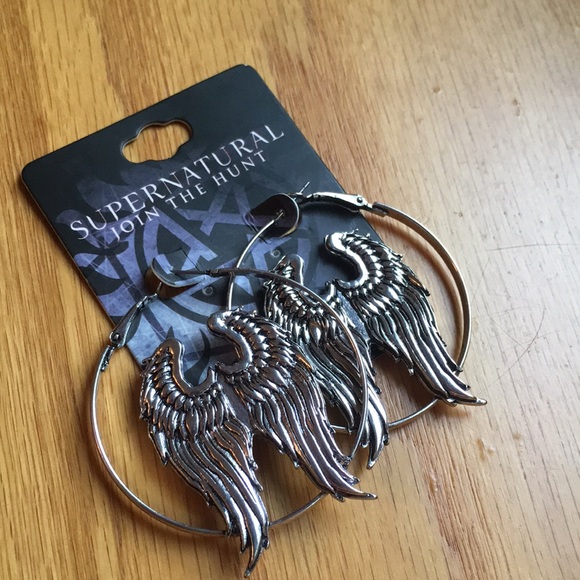 🛑 Sold 🛑 Brand New Supernatural Hoop Earrings - Picture 2 of 3